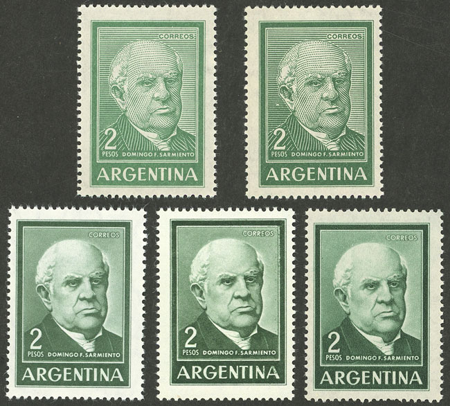 Lot 739 - Argentina general issues - Guillermo Jalil - Philatino Auction # 2401 ARGENTINA: Lot 739 - Argentina general issues - Guillermo Jalil - Philatino Auction # 2401 ARGENTINA: