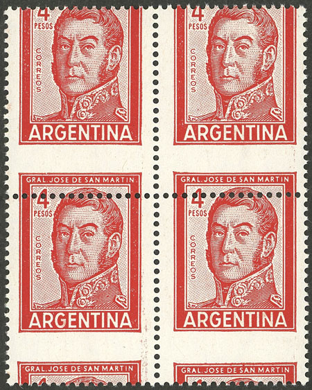 Lot 748 - Argentina general issues - Guillermo Jalil - Philatino Auction # 2401 ARGENTINA: Lot 748 - Argentina general issues - Guillermo Jalil - Philatino Auction # 2401 ARGENTINA: