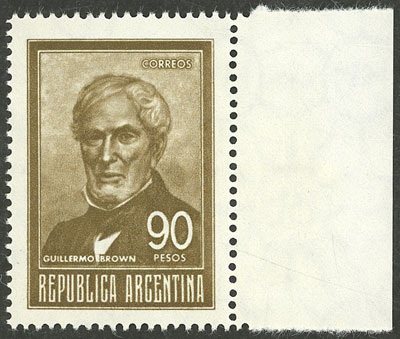 Lot 837 - Argentina general issues -  Guillermo Jalil - Philatino Auction # 2401 ARGENTINA: 