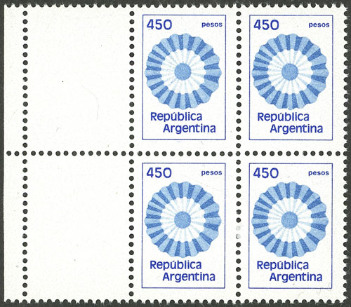 Lot 985 - Argentina general issues - Guillermo Jalil - Philatino Auction # 2401 ARGENTINA: Lot 985 - Argentina general issues - Guillermo Jalil - Philatino Auction # 2401 ARGENTINA:
