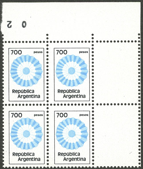 Lot 986 - Argentina general issues - Guillermo Jalil - Philatino Auction # 2401 ARGENTINA: Lot 986 - Argentina general issues - Guillermo Jalil - Philatino Auction # 2401 ARGENTINA: