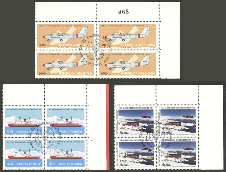 Lot 988 - Argentina general issues - Guillermo Jalil - Philatino Auction # 2401 ARGENTINA: Lot 988 - Argentina general issues - Guillermo Jalil - Philatino Auction # 2401 ARGENTINA: