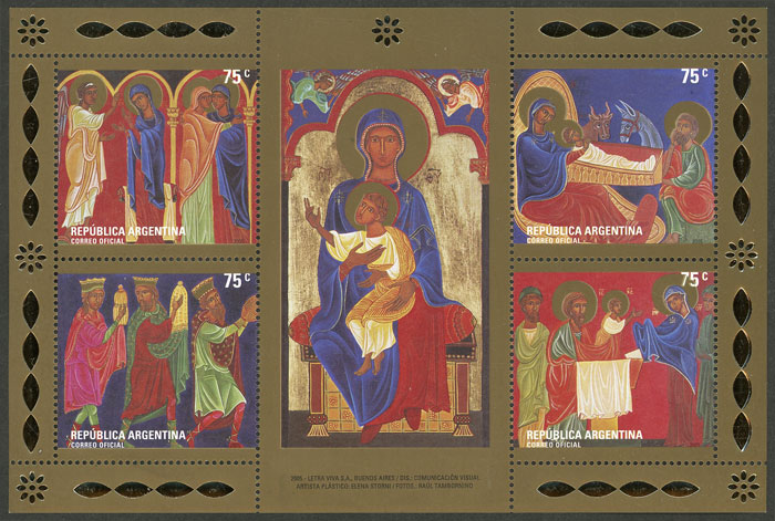 Lot 1218 - Argentina souvenir sheets -  Guillermo Jalil - Philatino Auction # 2401 ARGENTINA: 