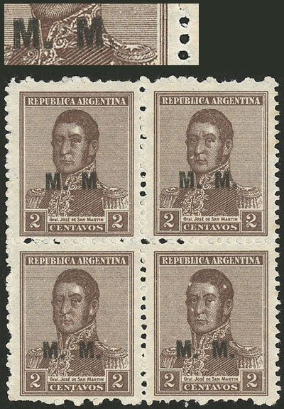 Lot 1279 - Argentina official stamps -  Guillermo Jalil - Philatino Auction # 2401 ARGENTINA: 