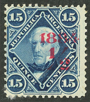 Lot 183 - Argentina general issues -  Guillermo Jalil - Philatino Auction # 2401 ARGENTINA: 