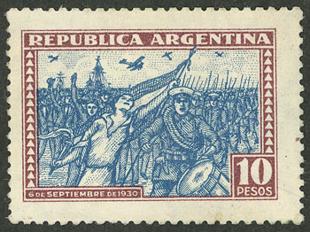 Lot 419 - Argentina general issues - Guillermo Jalil - Philatino Auction # 2401 ARGENTINA: Lot 419 - Argentina general issues - Guillermo Jalil - Philatino Auction # 2401 ARGENTINA: