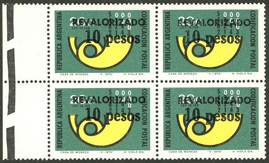 Lot 914 - Argentina general issues - Guillermo Jalil - Philatino Auction # 2401 ARGENTINA: Lot 914 - Argentina general issues - Guillermo Jalil - Philatino Auction # 2401 ARGENTINA: