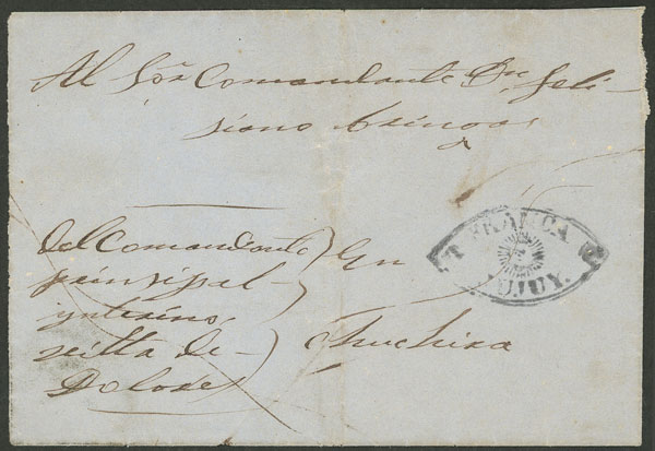 Lot 1322 - Argentina pre-stamp mail - Guillermo Jalil - Philatino Auction # 2401 ARGENTINA: Lot 1322 - Argentina pre-stamp mail - Guillermo Jalil - Philatino Auction # 2401 ARGENTINA: