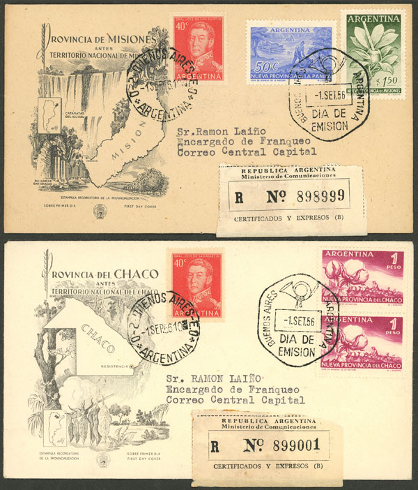Lot 690 - Argentina general issues - Guillermo Jalil - Philatino Auction # 2401 ARGENTINA: Lot 690 - Argentina general issues - Guillermo Jalil - Philatino Auction # 2401 ARGENTINA:
