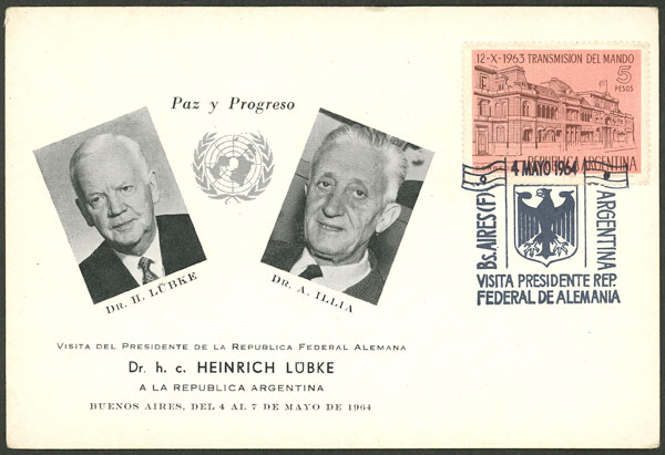 Lot 1422 - Argentina postal history - Guillermo Jalil - Philatino Auction # 2401 ARGENTINA: Lot 1422 - Argentina postal history - Guillermo Jalil - Philatino Auction # 2401 ARGENTINA: