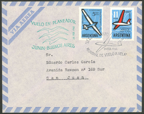 Lot 1420 - Argentina postal history - Guillermo Jalil - Philatino Auction # 2401 ARGENTINA: Lot 1420 - Argentina postal history - Guillermo Jalil - Philatino Auction # 2401 ARGENTINA: