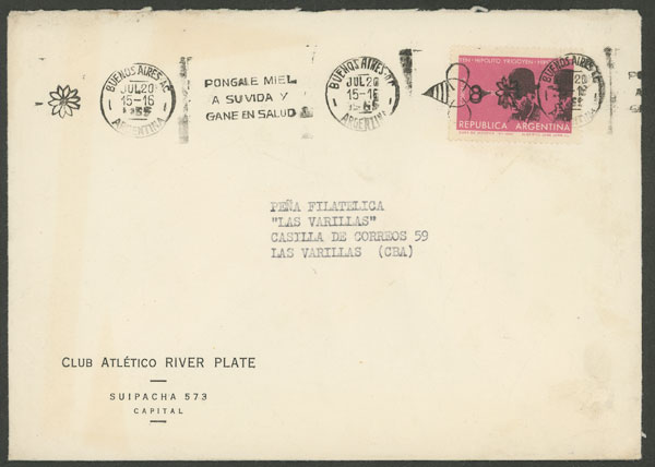 Lot 1424 - Argentina postal history - Guillermo Jalil - Philatino Auction # 2401 ARGENTINA: Lot 1424 - Argentina postal history - Guillermo Jalil - Philatino Auction # 2401 ARGENTINA: