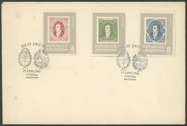 Lot 851 - Argentina general issues - Guillermo Jalil - Philatino Auction # 2401 ARGENTINA: Lot 851 - Argentina general issues - Guillermo Jalil - Philatino Auction # 2401 ARGENTINA: