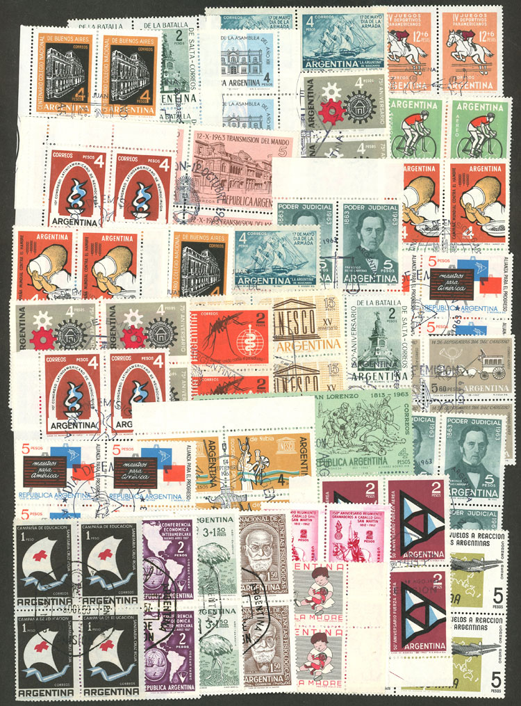Lot 1458 - Argentina Lots and Collections - Guillermo Jalil - Philatino Auction # 2401 ARGENTINA: Lot 1458 - Argentina Lots and Collections - Guillermo Jalil - Philatino Auction # 2401 ARGENTINA: