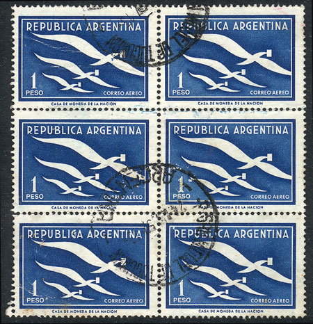 Lot 1131 - Argentina airmail -  Guillermo Jalil - Philatino Auction # 2401 ARGENTINA: 