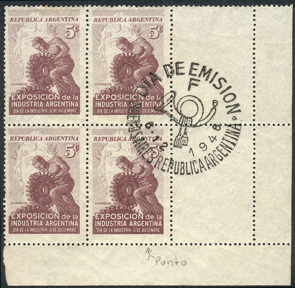 Lot 598 - Argentina general issues - Guillermo Jalil - Philatino Auction # 2401 ARGENTINA: Lot 598 - Argentina general issues - Guillermo Jalil - Philatino Auction # 2401 ARGENTINA: