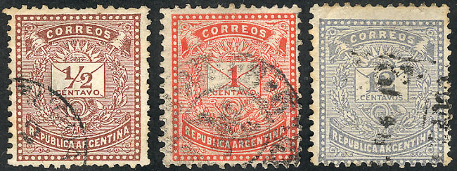 Lot 174 - Argentina general issues - Guillermo Jalil - Philatino Auction # 2401 ARGENTINA: Lot 174 - Argentina general issues - Guillermo Jalil - Philatino Auction # 2401 ARGENTINA: