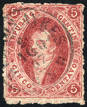 Lot 116 - Argentina rivadavias - Guillermo Jalil - Philatino Auction # 2401 ARGENTINA: Lot 116 - Argentina rivadavias - Guillermo Jalil - Philatino Auction # 2401 ARGENTINA: