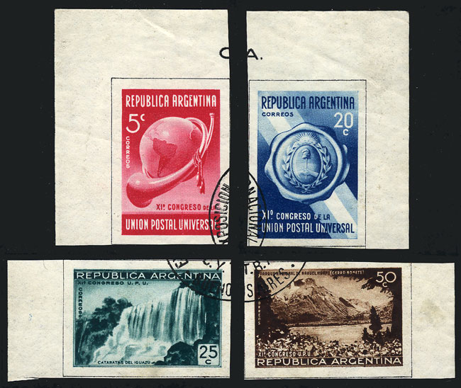 Lot 502 - Argentina general issues -  Guillermo Jalil - Philatino Auction # 2401 ARGENTINA: 