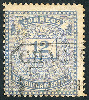 Lot 180 - Argentina general issues -  Guillermo Jalil - Philatino Auction # 2401 ARGENTINA: 