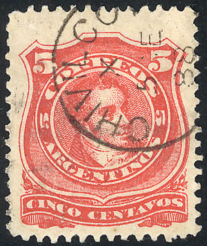 Lot 196 - Argentina general issues -  Guillermo Jalil - Philatino Auction # 2401 ARGENTINA: 
