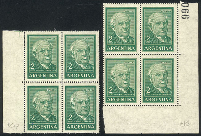 Lot 742 - Argentina general issues - Guillermo Jalil - Philatino Auction # 2401 ARGENTINA: Lot 742 - Argentina general issues - Guillermo Jalil - Philatino Auction # 2401 ARGENTINA: