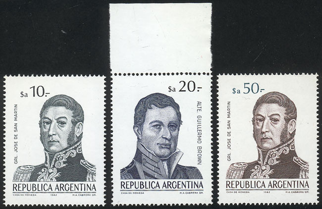 Lot 1000 - Argentina general issues - Guillermo Jalil - Philatino Auction # 2401 ARGENTINA: Lot 1000 - Argentina general issues - Guillermo Jalil - Philatino Auction # 2401 ARGENTINA: