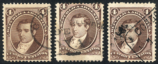 Lot 131 - Argentina general issues - Guillermo Jalil - Philatino Auction # 2401 ARGENTINA: Lot 131 - Argentina general issues - Guillermo Jalil - Philatino Auction # 2401 ARGENTINA:
