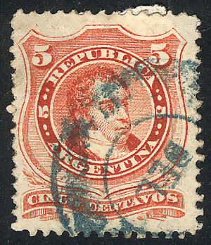 Lot 135 - Argentina general issues - Guillermo Jalil - Philatino Auction # 2401 ARGENTINA: Lot 135 - Argentina general issues - Guillermo Jalil - Philatino Auction # 2401 ARGENTINA: