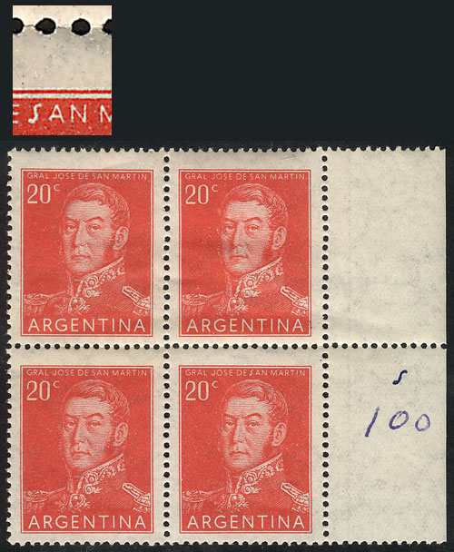 Lot 668 - Argentina general issues -  Guillermo Jalil - Philatino Auction # 2401 ARGENTINA: 