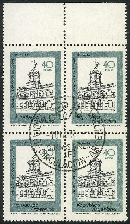 Lot 952 - Argentina general issues -  Guillermo Jalil - Philatino Auction # 2401 ARGENTINA: 