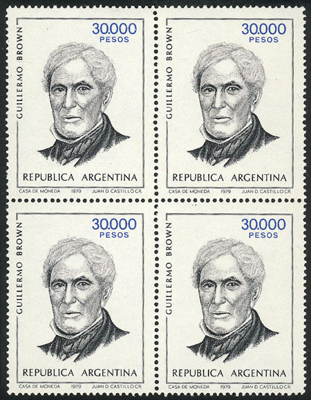 Lot 978 - Argentina general issues - Guillermo Jalil - Philatino Auction # 2401 ARGENTINA: Lot 978 - Argentina general issues - Guillermo Jalil - Philatino Auction # 2401 ARGENTINA: