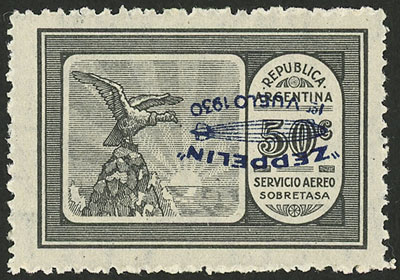 Lot 130 - Argentina airmail - Guillermo Jalil - Philatino Auction # 2402 ARGENTINA: Special February auction Lot 130 - Argentina airmail - Guillermo Jalil - Philatino Auction # 2402 ARGENTINA: Special February auction