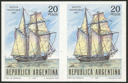 Lot 122 - Argentina general issues -  Guillermo Jalil - Philatino Auction # 2402 ARGENTINA: Special February auction