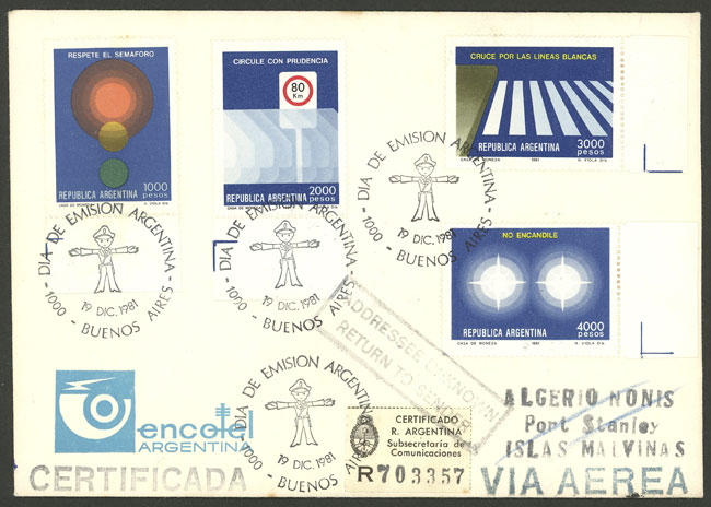 Lot 946 - Argentina general issues -  Guillermo Jalil - Philatino Auction # 2403 ARGENTINA: 