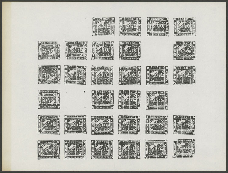 Lot 21 - Argentina barquitos - Guillermo Jalil - Philatino Auction # 2403 ARGENTINA: Lot 21 - Argentina barquitos - Guillermo Jalil - Philatino Auction # 2403 ARGENTINA: