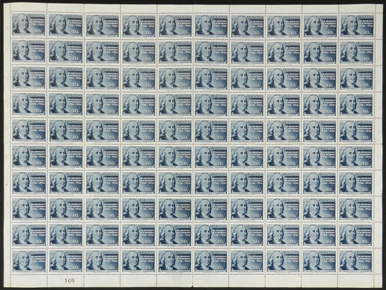 Lot 750 - Argentina general issues - Guillermo Jalil - Philatino Auction # 2403 ARGENTINA: Lot 750 - Argentina general issues - Guillermo Jalil - Philatino Auction # 2403 ARGENTINA: