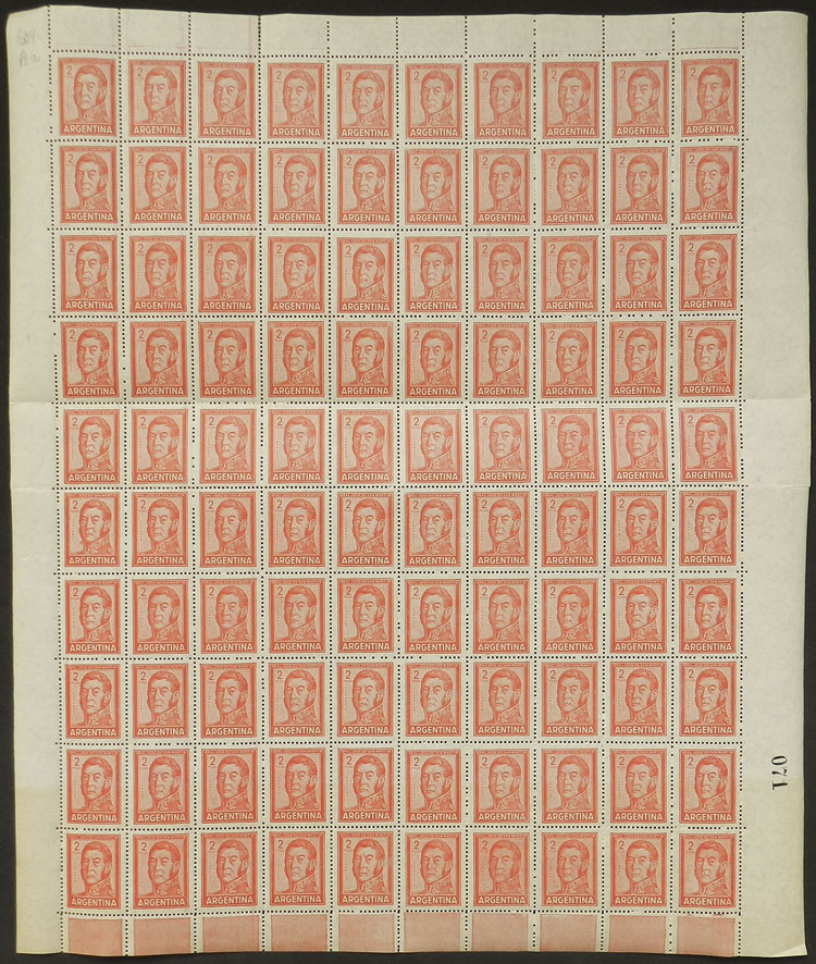 Lot 779 - Argentina general issues - Guillermo Jalil - Philatino Auction # 2403 ARGENTINA: Lot 779 - Argentina general issues - Guillermo Jalil - Philatino Auction # 2403 ARGENTINA: