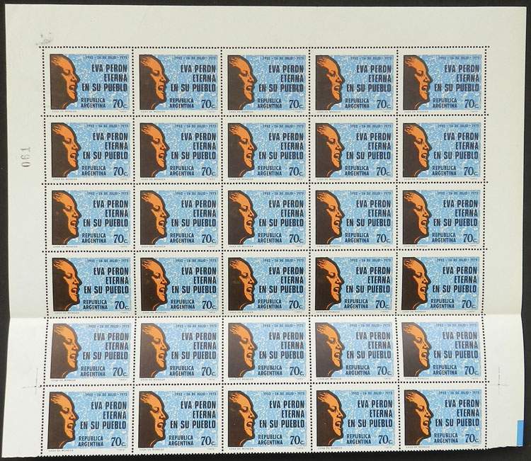 Lot 899 - Argentina general issues -  Guillermo Jalil - Philatino Auction # 2403 ARGENTINA: 