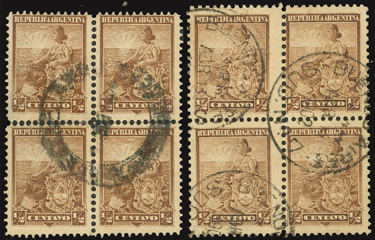 Lot 214 - Argentina general issues -  Guillermo Jalil - Philatino Auction # 2403 ARGENTINA: 