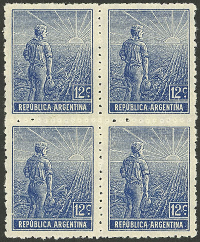 Lot 288 - Argentina general issues -  Guillermo Jalil - Philatino Auction # 2403 ARGENTINA: 