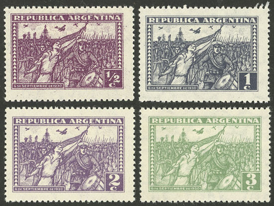 Lot 445 - Argentina general issues -  Guillermo Jalil - Philatino Auction # 2403 ARGENTINA: 