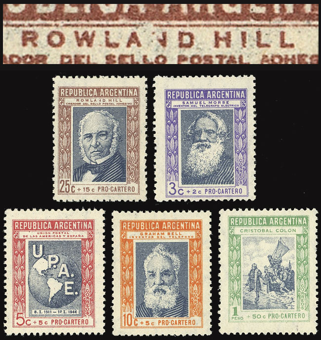 Lot 657 - Argentina general issues -  Guillermo Jalil - Philatino Auction # 2403 ARGENTINA: 
