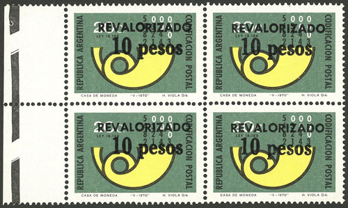Lot 908 - Argentina general issues - Guillermo Jalil - Philatino Auction # 2403 ARGENTINA: Lot 908 - Argentina general issues - Guillermo Jalil - Philatino Auction # 2403 ARGENTINA: