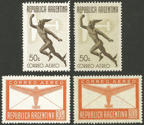 Lot 1056 - Argentina airmail - Guillermo Jalil - Philatino Auction # 2403 ARGENTINA: Lot 1056 - Argentina airmail - Guillermo Jalil - Philatino Auction # 2403 ARGENTINA:
