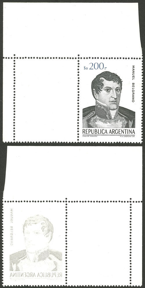 Lot 953 - Argentina general issues -  Guillermo Jalil - Philatino Auction # 2403 ARGENTINA: 