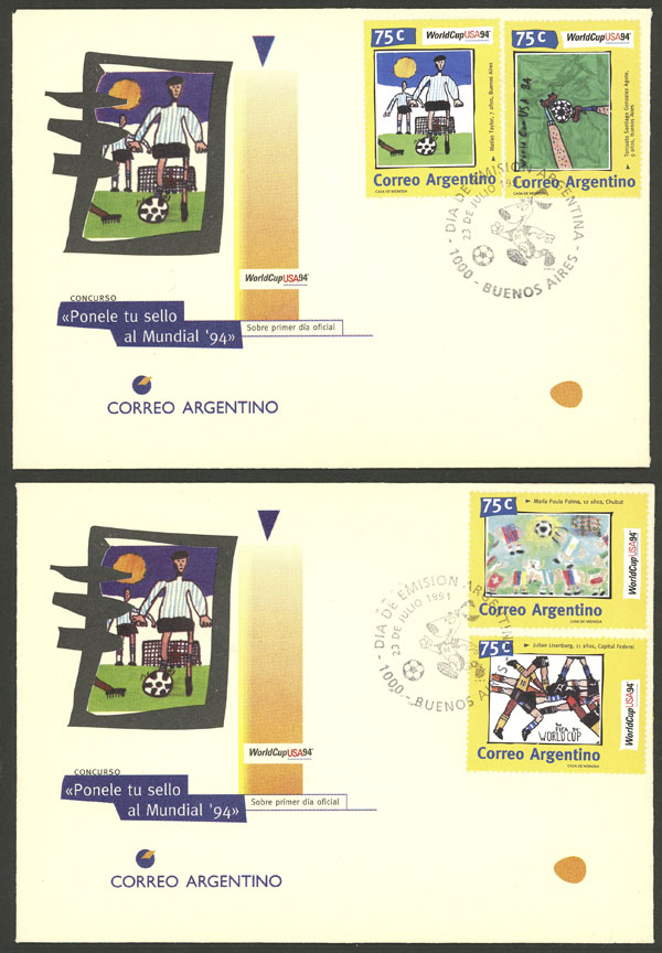 Lot 966 - Argentina general issues -  Guillermo Jalil - Philatino Auction # 2403 ARGENTINA: 
