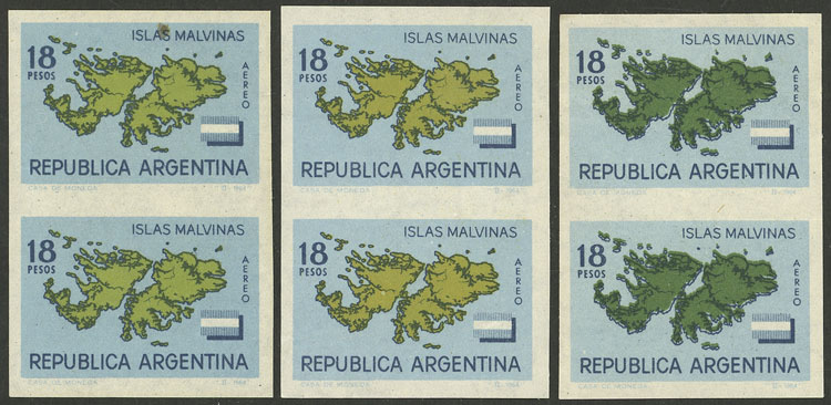 Lot 852 - Argentina general issues - Guillermo Jalil - Philatino Auction # 2403 ARGENTINA: Lot 852 - Argentina general issues - Guillermo Jalil - Philatino Auction # 2403 ARGENTINA: