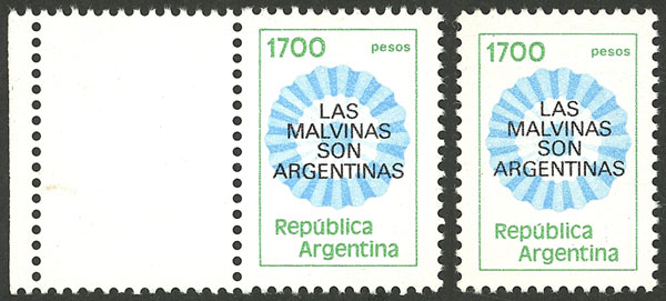 Lot 947 - Argentina general issues -  Guillermo Jalil - Philatino Auction # 2403 ARGENTINA: 
