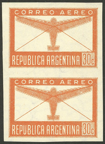 Lot 1058 - Argentina airmail - Guillermo Jalil - Philatino Auction # 2403 ARGENTINA: Lot 1058 - Argentina airmail - Guillermo Jalil - Philatino Auction # 2403 ARGENTINA: